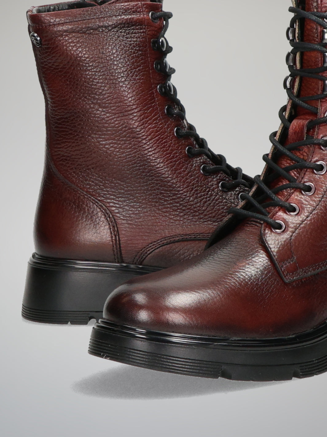 ANKLE BOOTS - BURGUNDY