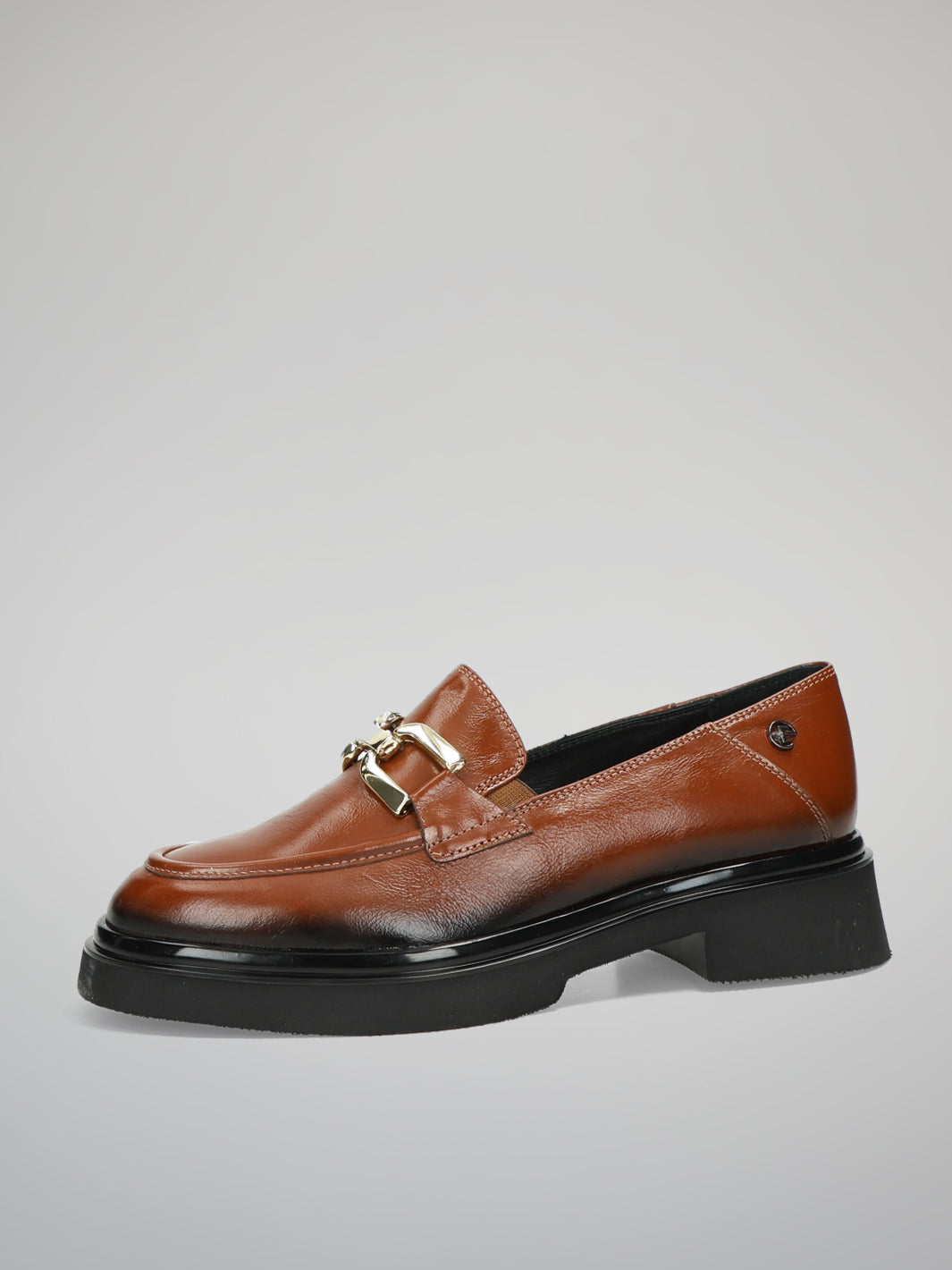 LEATHER SHOES - BROWN