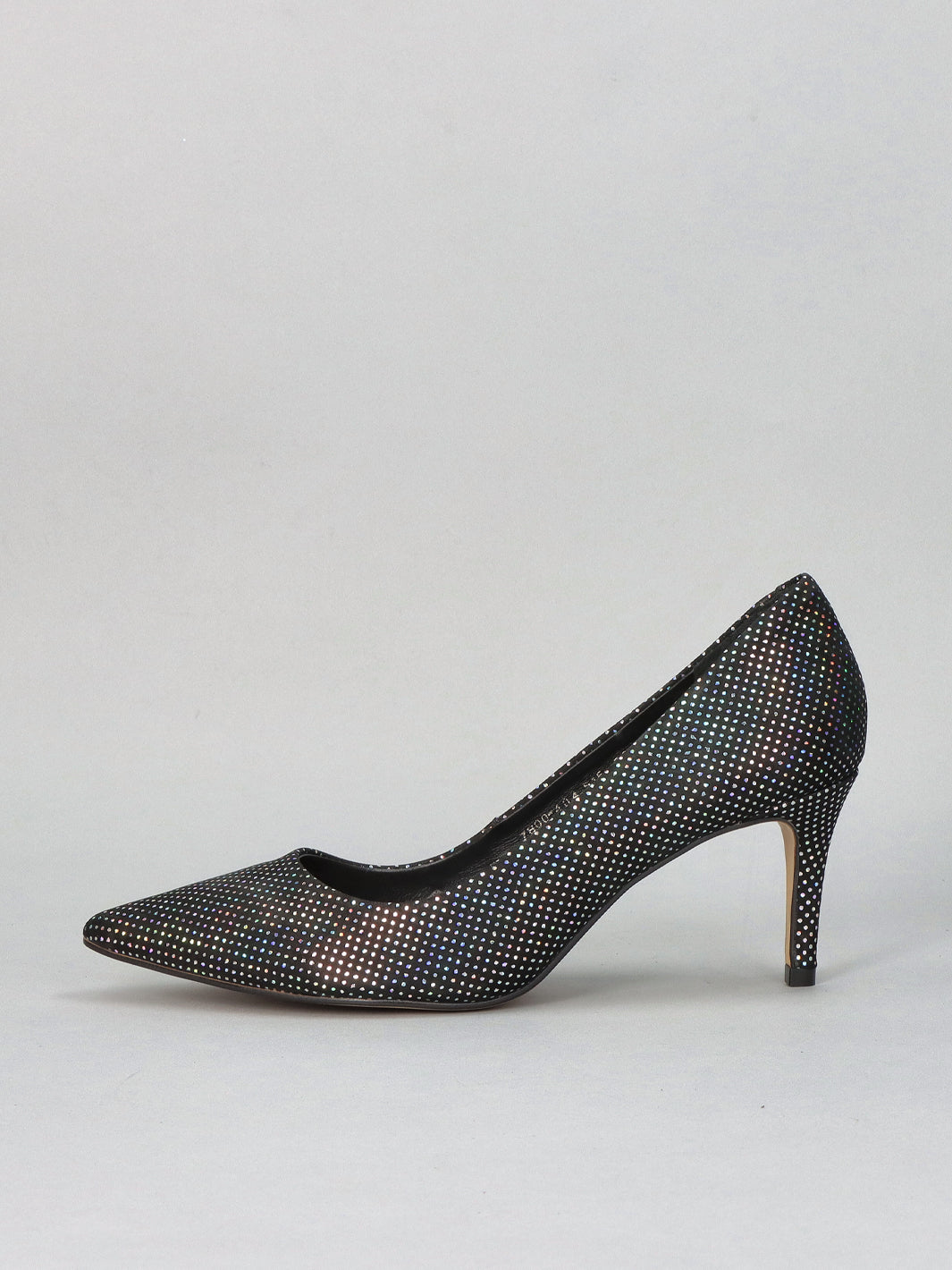 LEATHER PUMPS - BLACK