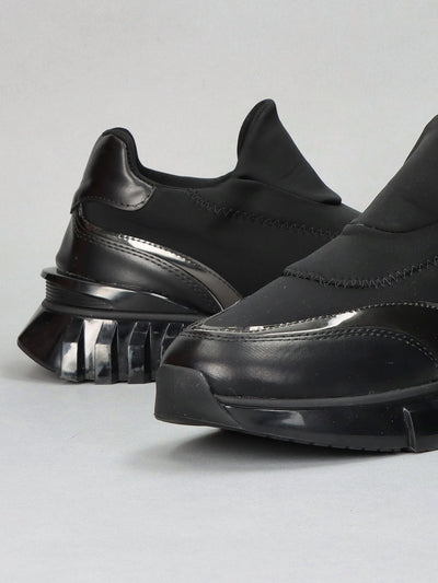 TEXTILE SNEAKER - BLACK