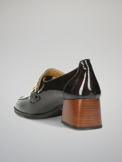 ELEGANT SHOES - DARK BROWN