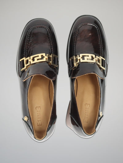 ELEGANT SHOES - DARK BROWN