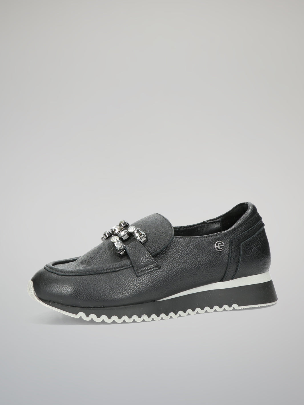 LEATHER SHOES - BLACK