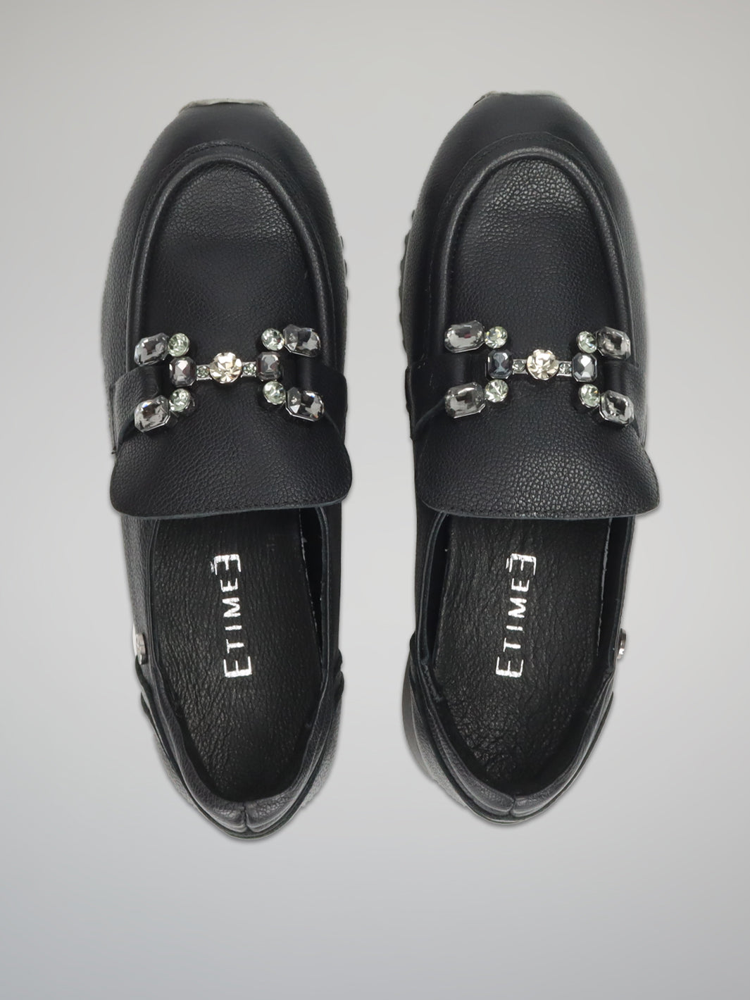 LEATHER SHOES - BLACK