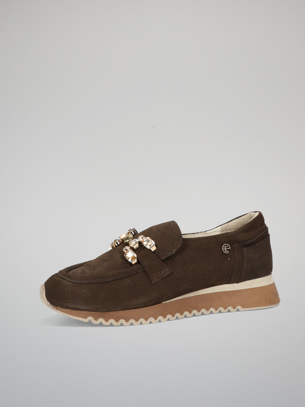 LEATHER SHOES - BROWN