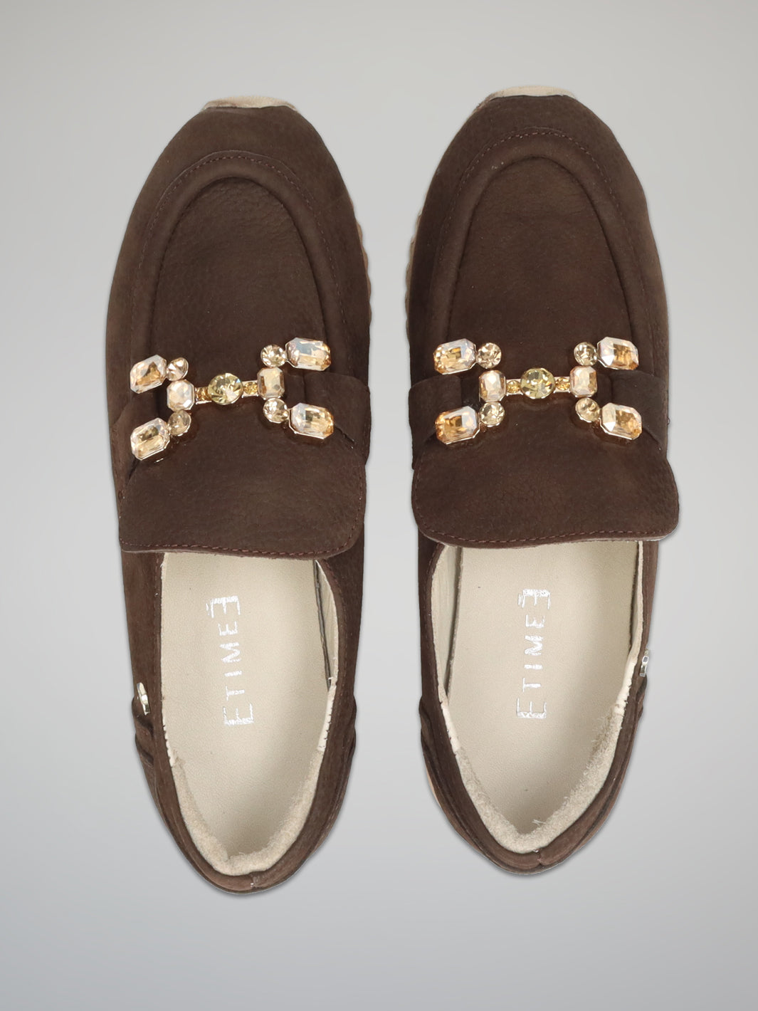 LEATHER SHOES - BROWN