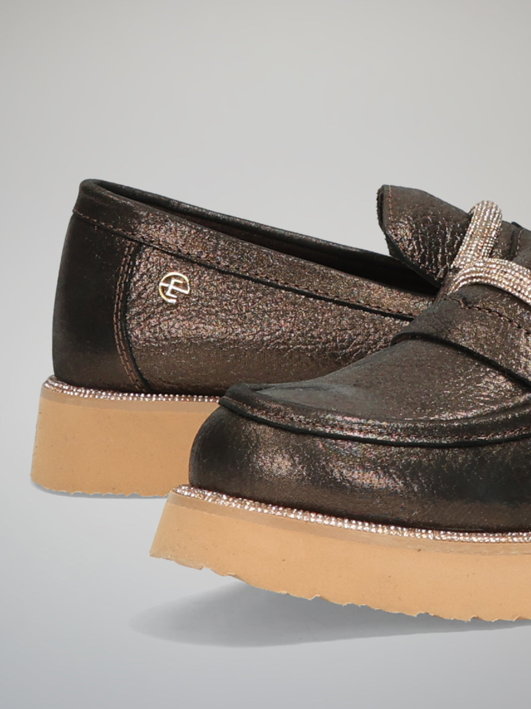 LEATHER SHOES - BROWN