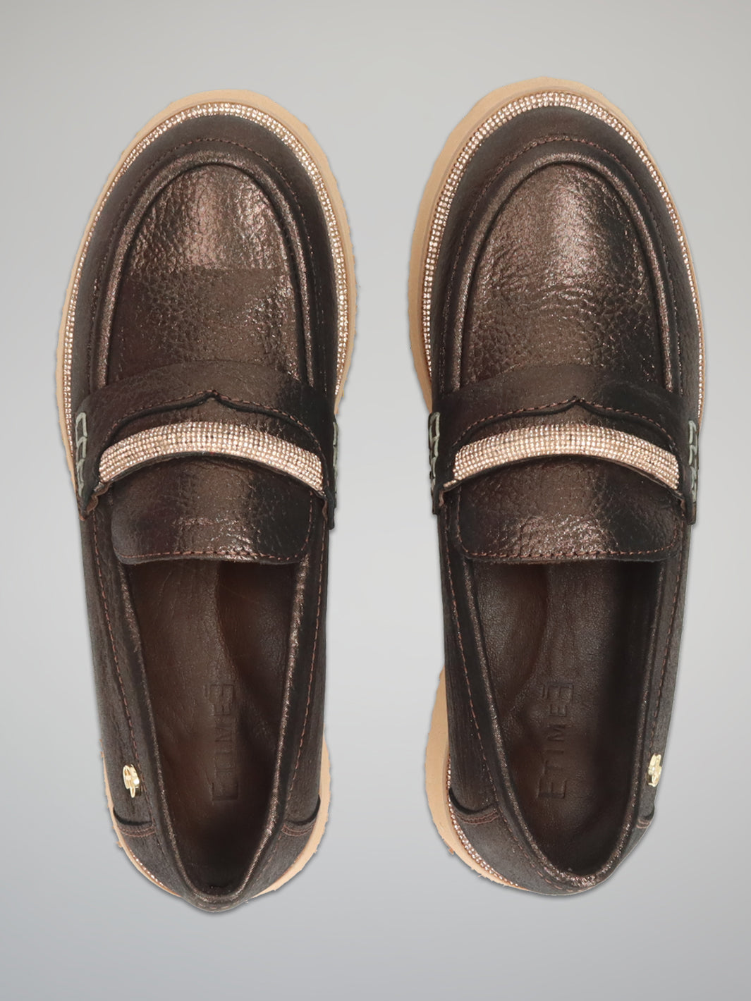 LEATHER SHOES - BROWN