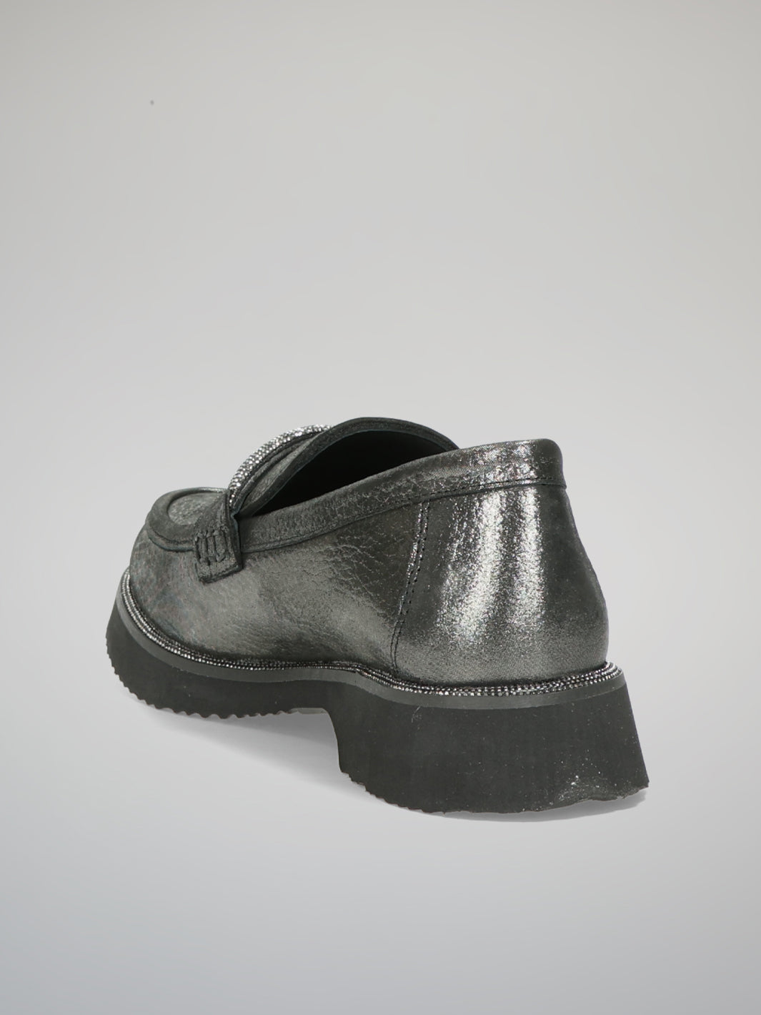 LEATHER SHOES - METALLIC
