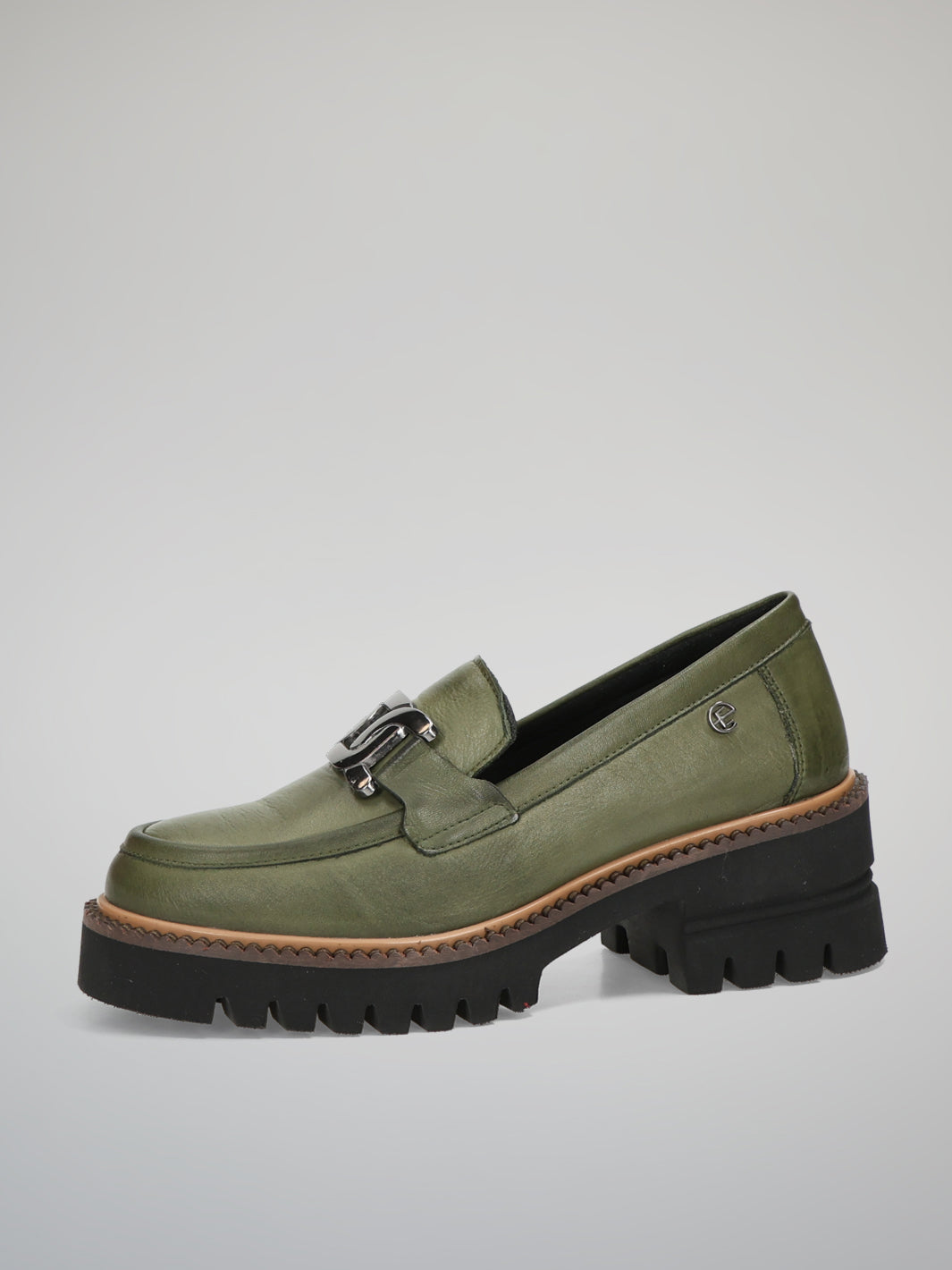 LEATHER SHOES - GREEN
