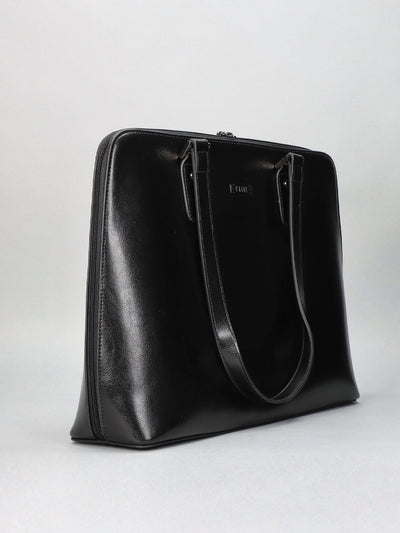 LEATHER BAG - BLACK