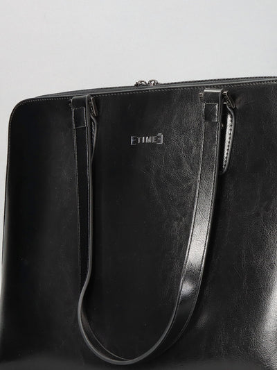 LEATHER BAG - BLACK
