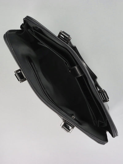 LEATHER BAG - BLACK