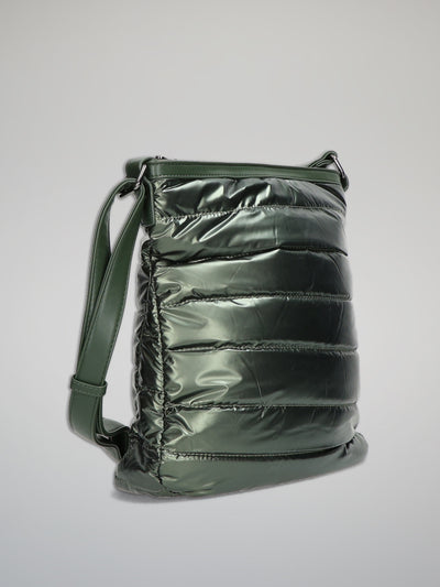 STYLISH CROSSBODY BAG - GREEN