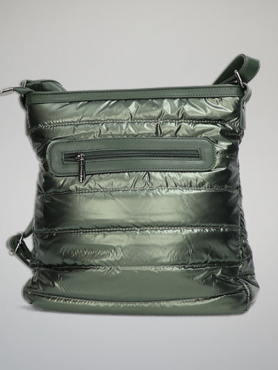 STYLISH CROSSBODY BAG - GREEN