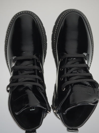 ANKLE SHOES - BLACK