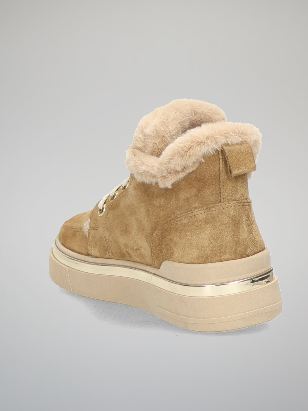 WINTER ANKLE SHOES - BEIGE
