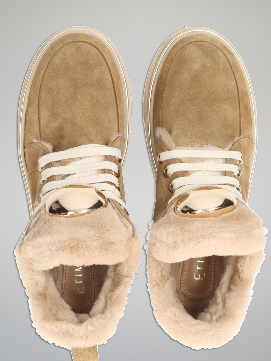 WINTER ANKLE SHOES - BEIGE