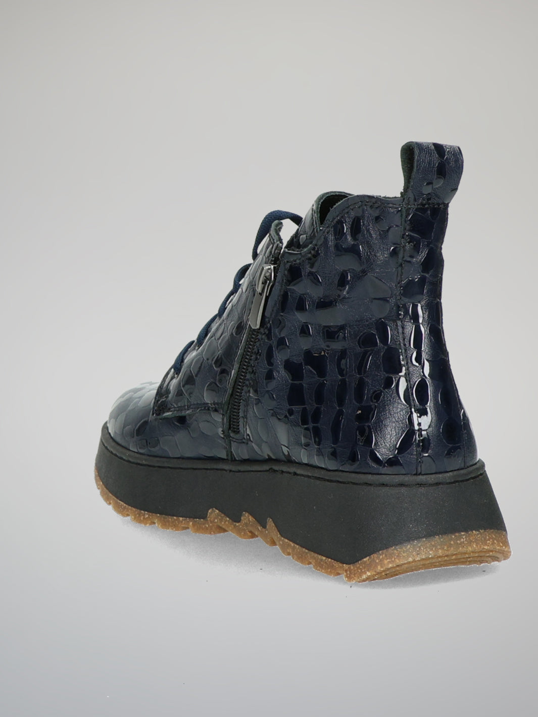 ANKLE SHOES - DARK BLUE