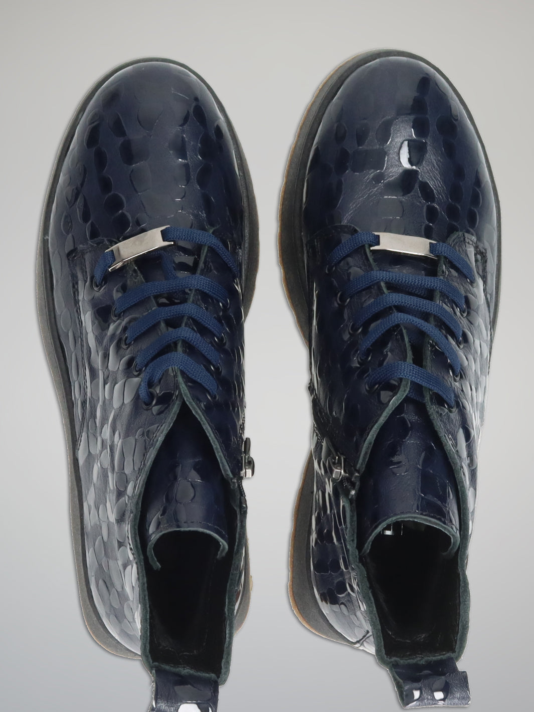 ANKLE SHOES - DARK BLUE