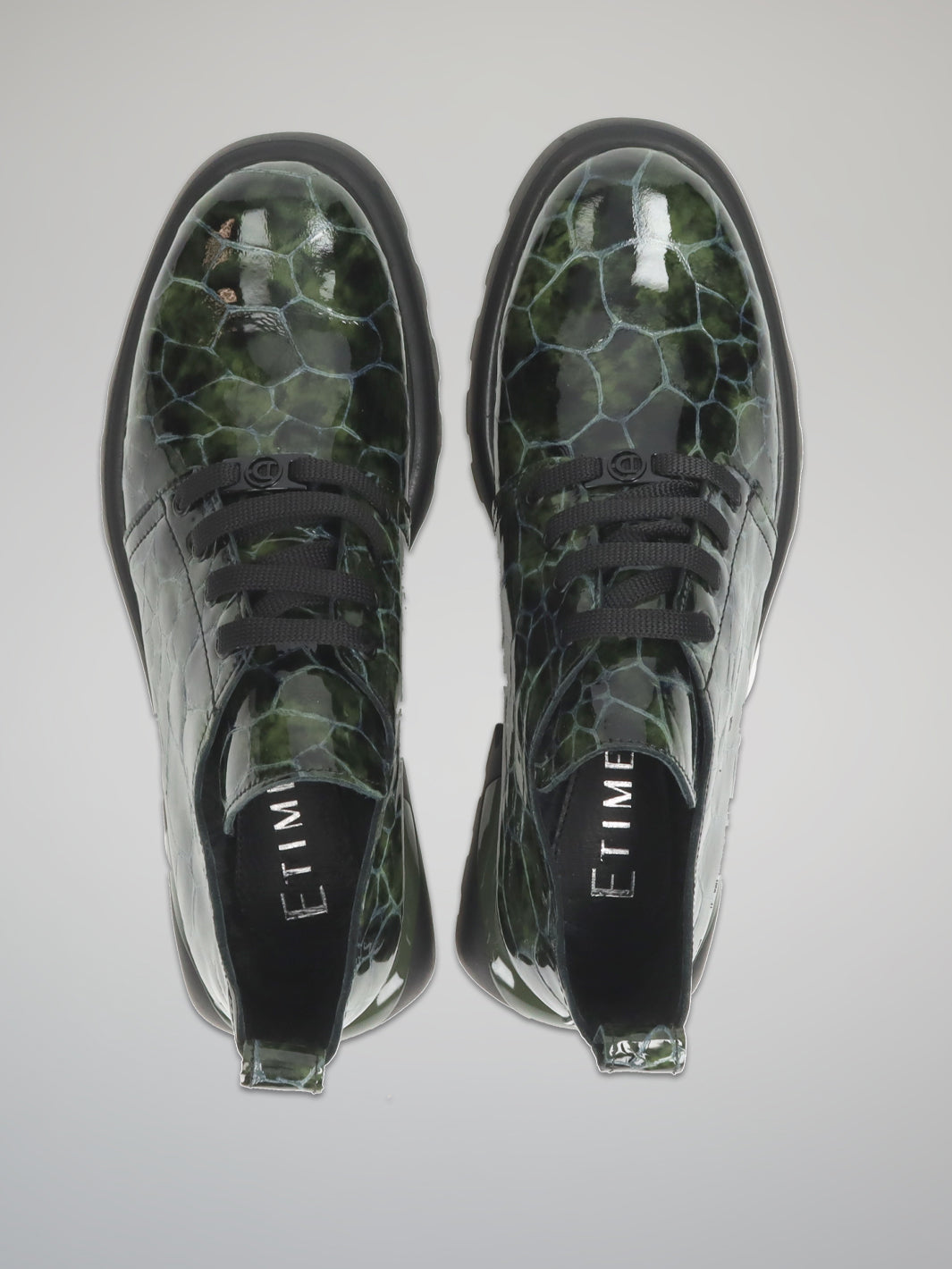 LEATHER SHOES - GREEN