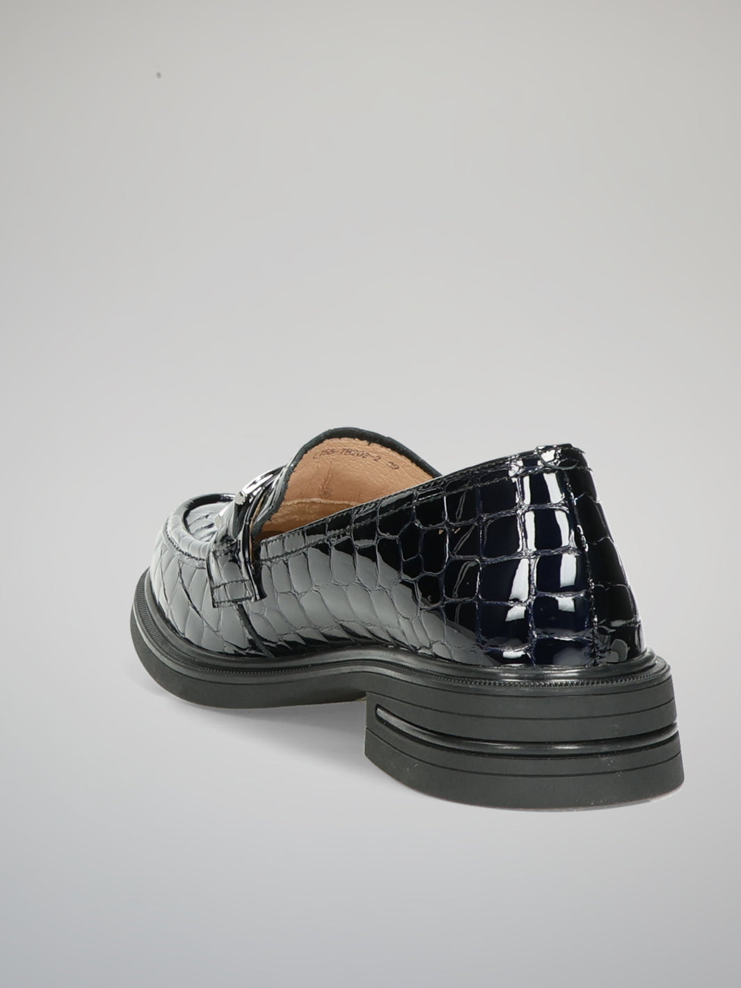 LEATHER SHOES - DARK BLUE