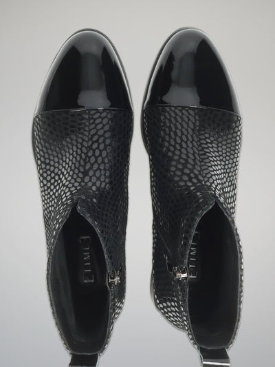 ELEGANT ANKLE BOOTS - BLACK