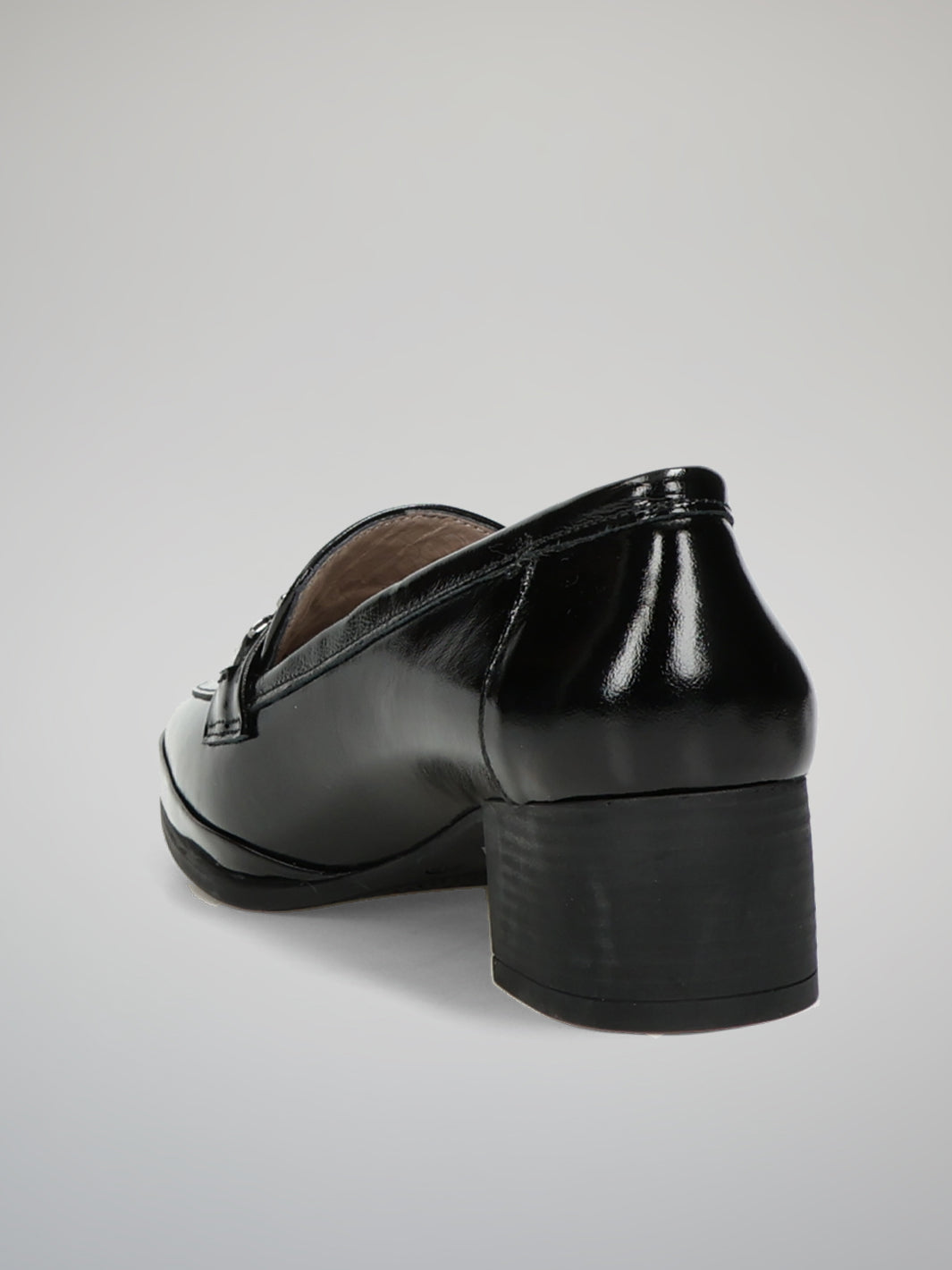 LEATHER SHOES - BLACK