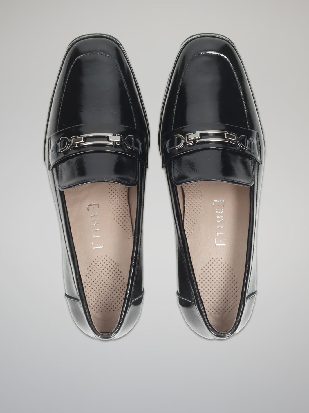 LEATHER SHOES - BLACK