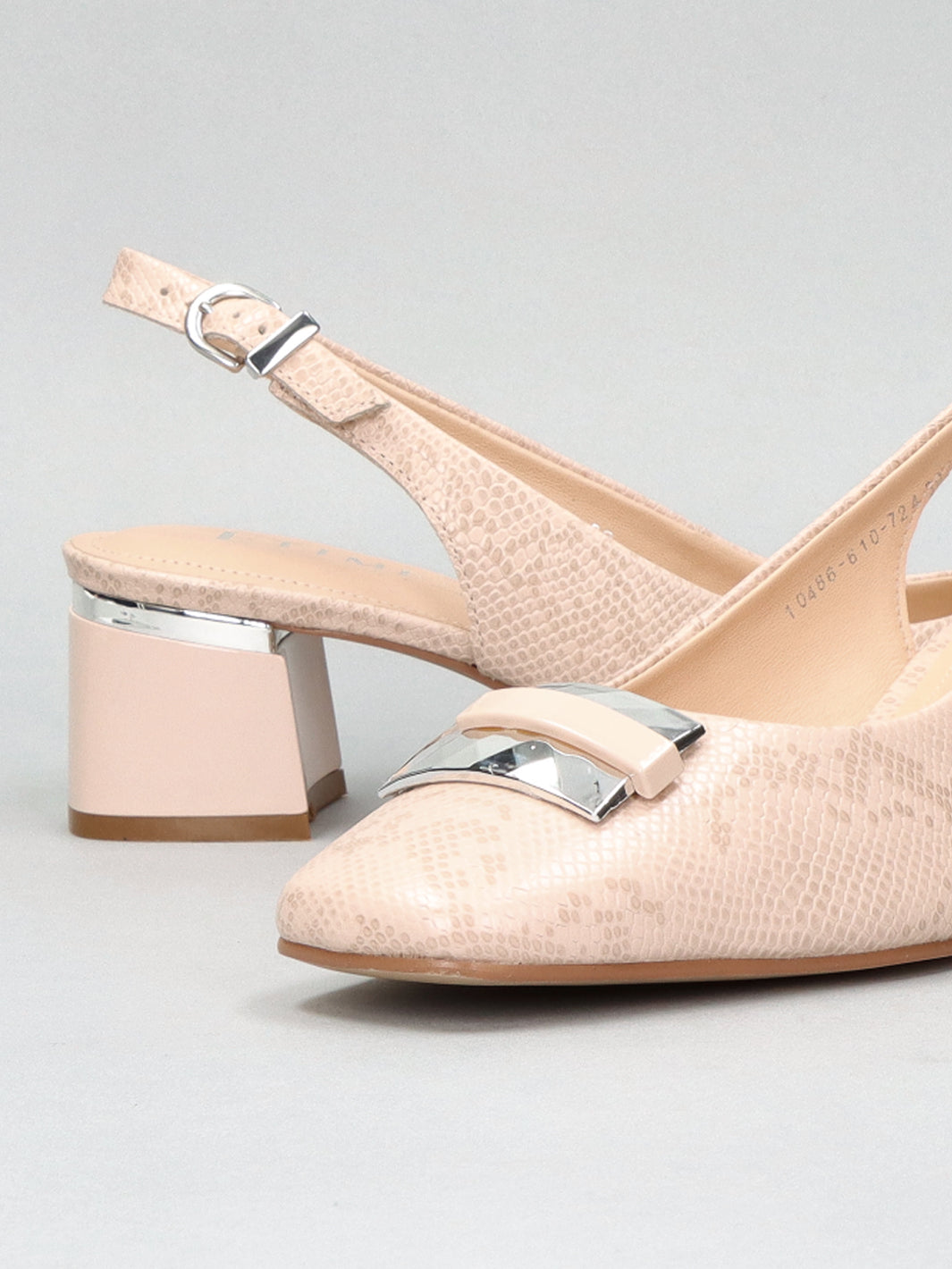 LEATHER SLINGS - LIGHT PINK
