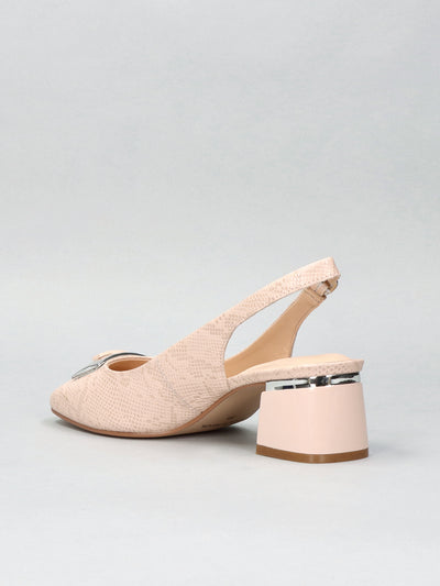 LEATHER SLINGS - LIGHT PINK
