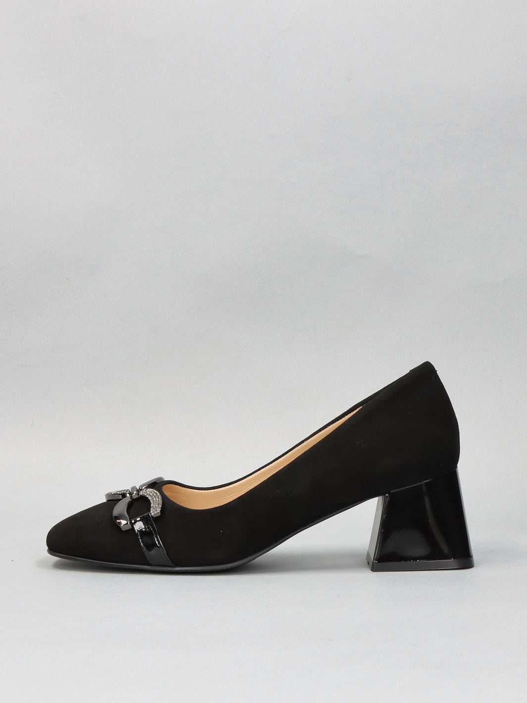SUEDE PUMPS - BLACK