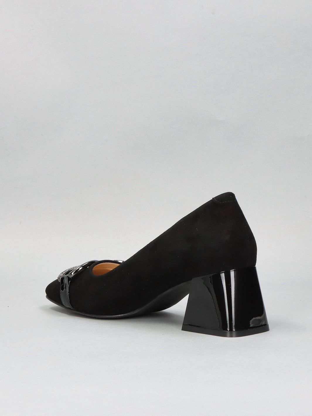 SUEDE PUMPS - BLACK